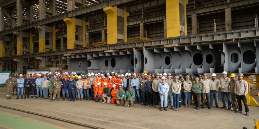 Estaleiro no Rio Grande do Sul inicia construção de navios para a Transpetro