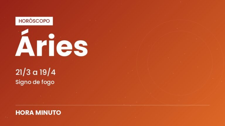 Horóscopo de hoje para Áries — segunda-feira, 19 de outubro