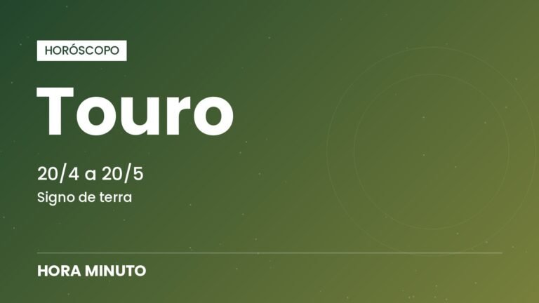 Horóscopo de hoje para Touro — segunda-feira, 19 de outubro