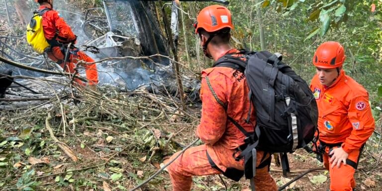 Justiça bloqueia bens de empresa de táxi aéreo após queda de helicóptero no Rio