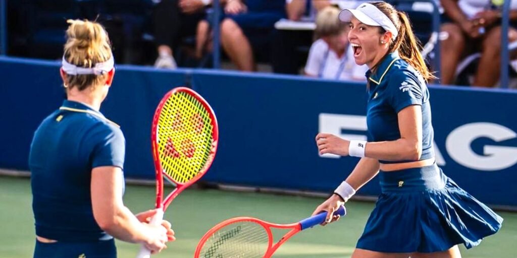 Luisa Stefani vence estreia no WTA 1000 de Wuhan
