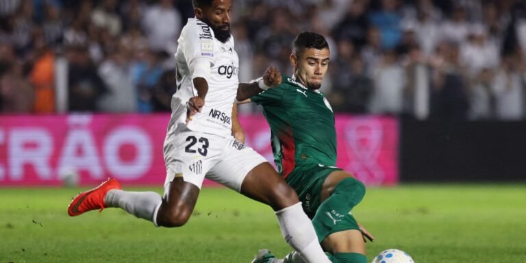 Palmeiras empata com o Santos e Fluminense vence o Internacional